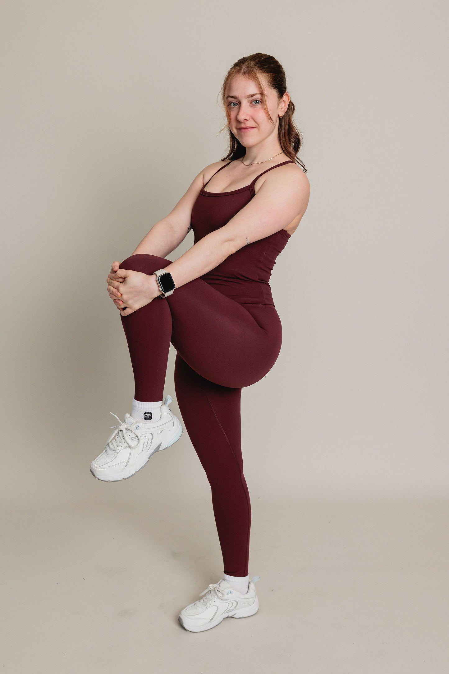 Camisole avec soutien intégré RIDER - Bourgogne