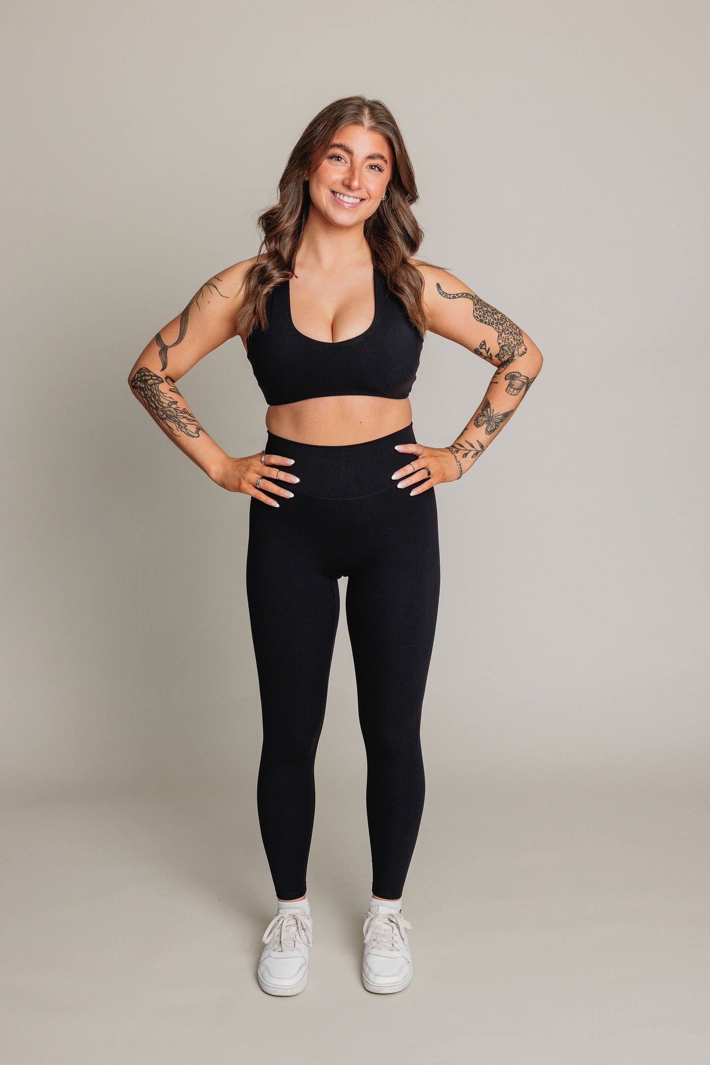 Soutien Gorge de Sport EQUILIBRE - Noir