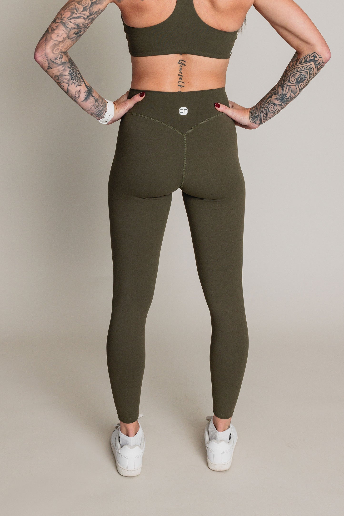 Legging EQUILIBRE - Vert Olive