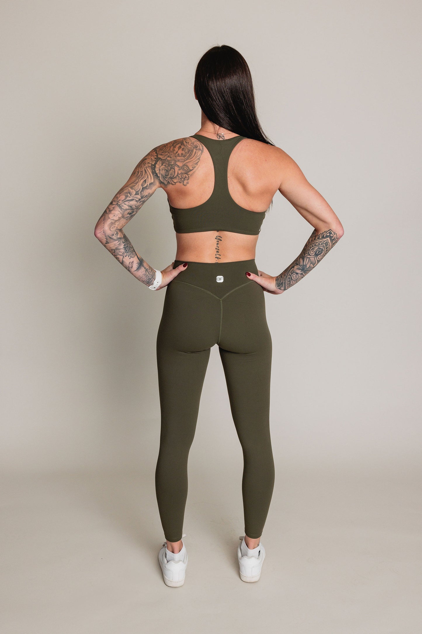 Soutien Gorge de Sport EQUILIBRE - Vert Olive