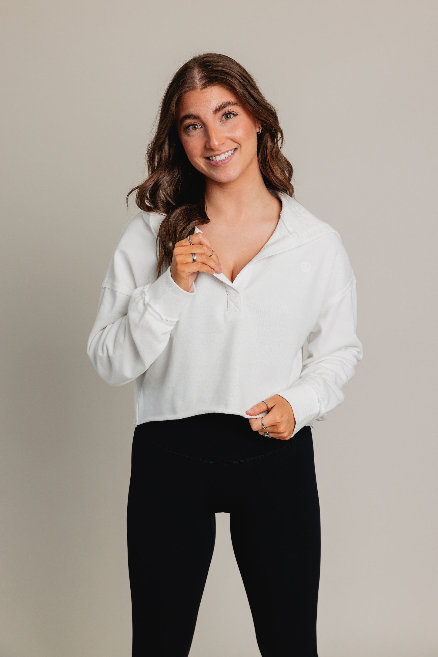 Chandail manches longues WILD - Blanc