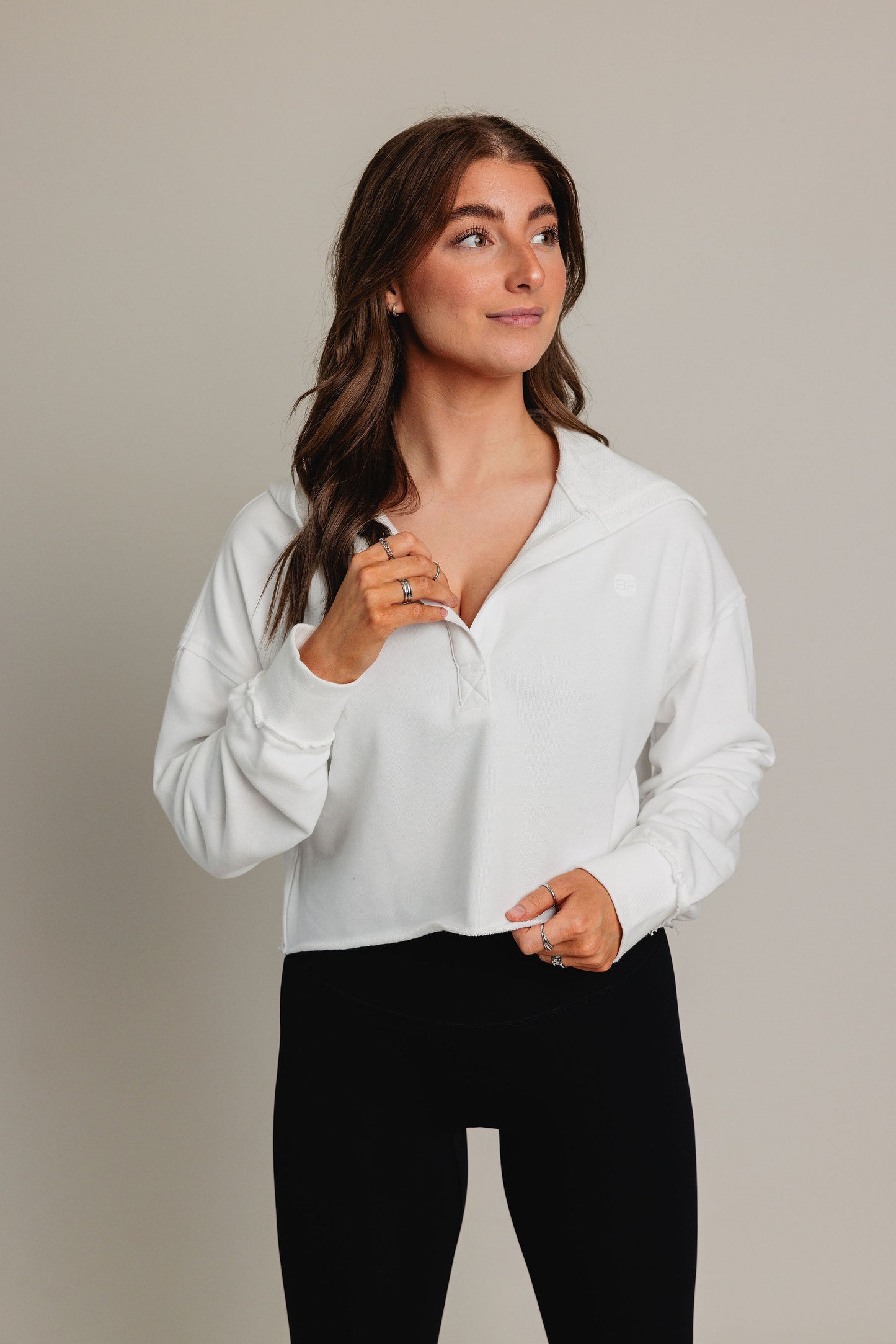 Chandail manches longues WILD - Blanc