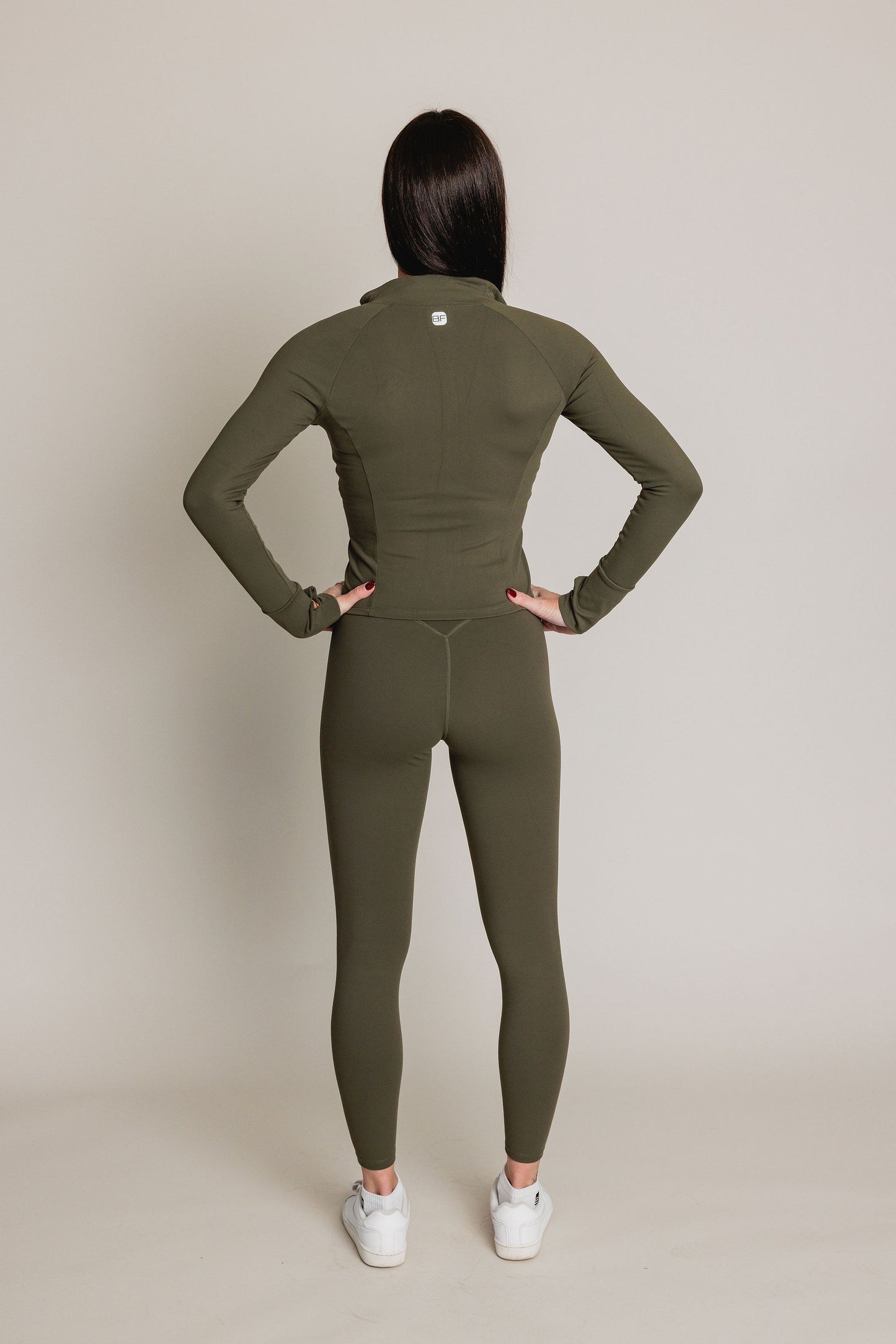 Veste d'entraînement EQUILIBRE - Vert Olive