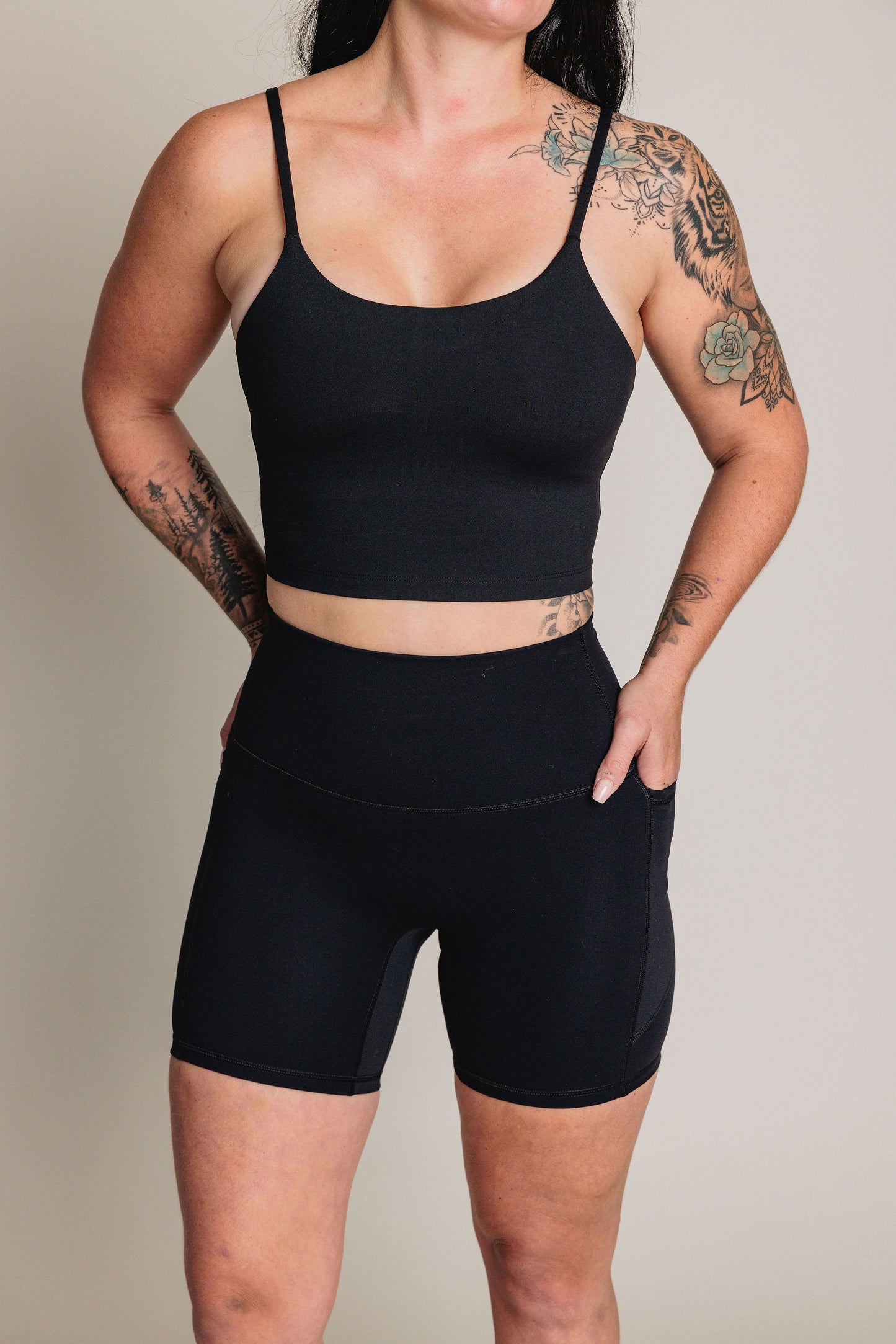 BikerShort LE TONIC - Noir