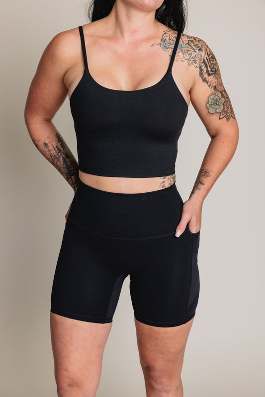 BikerShort LE TONIC - Noir