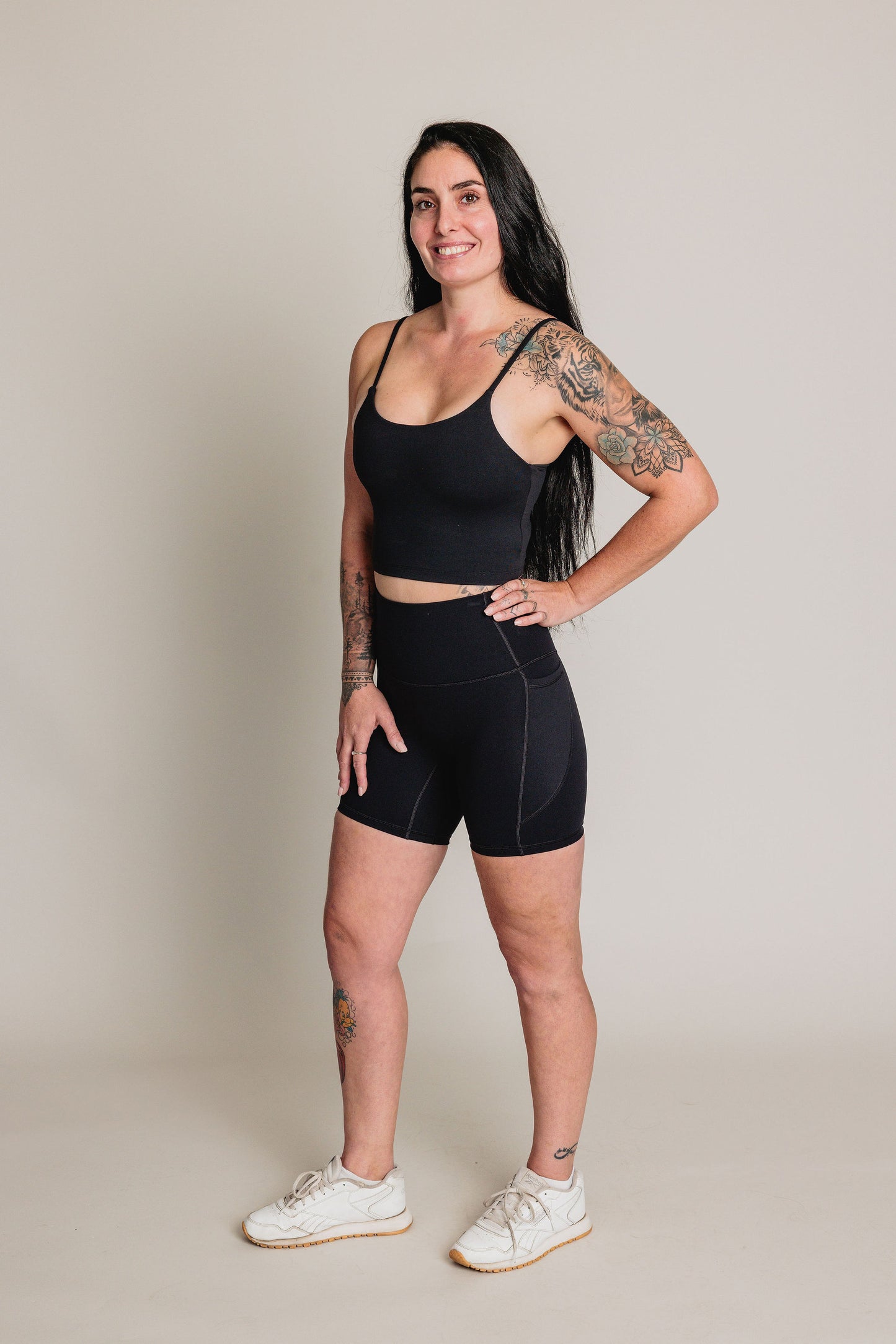BikerShort LE TONIC - Noir