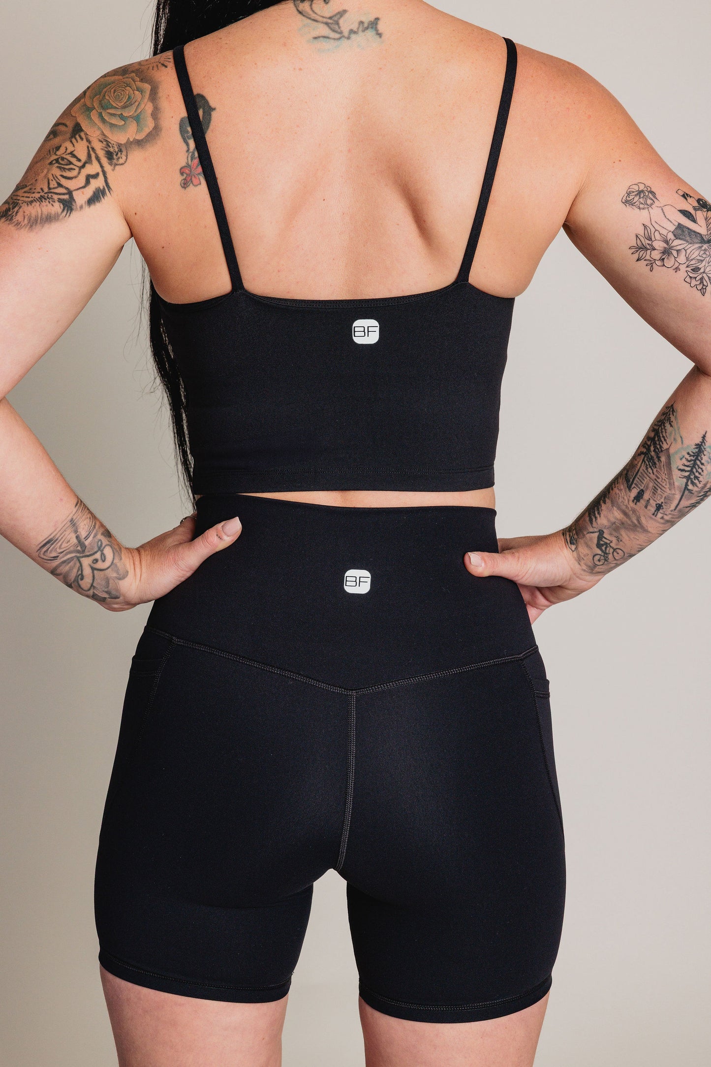 BikerShort LE TONIC - Noir