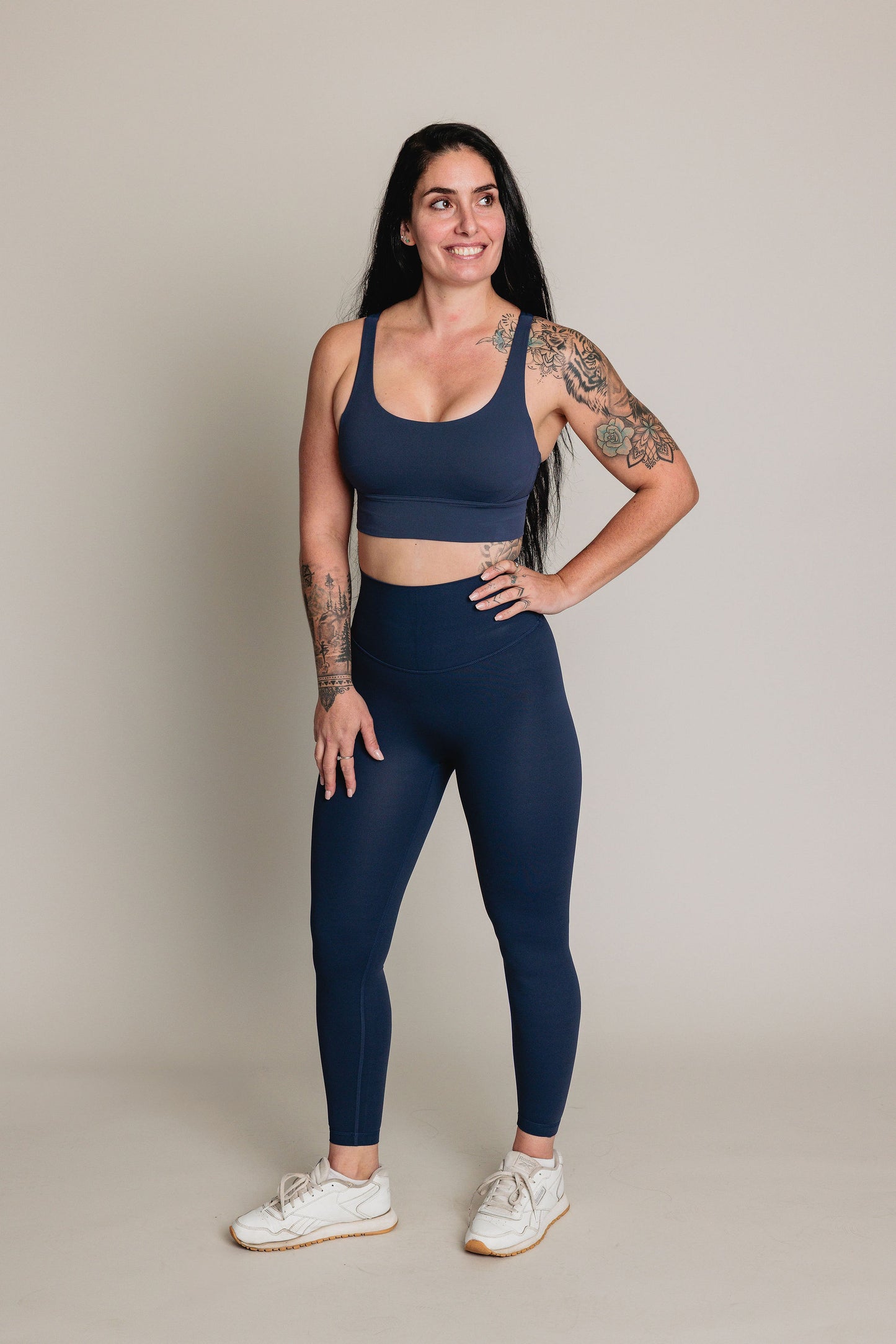Legging BUILD FOR HER - Navy