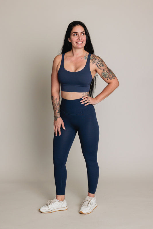 Legging BUILD FOR HER - Navy
