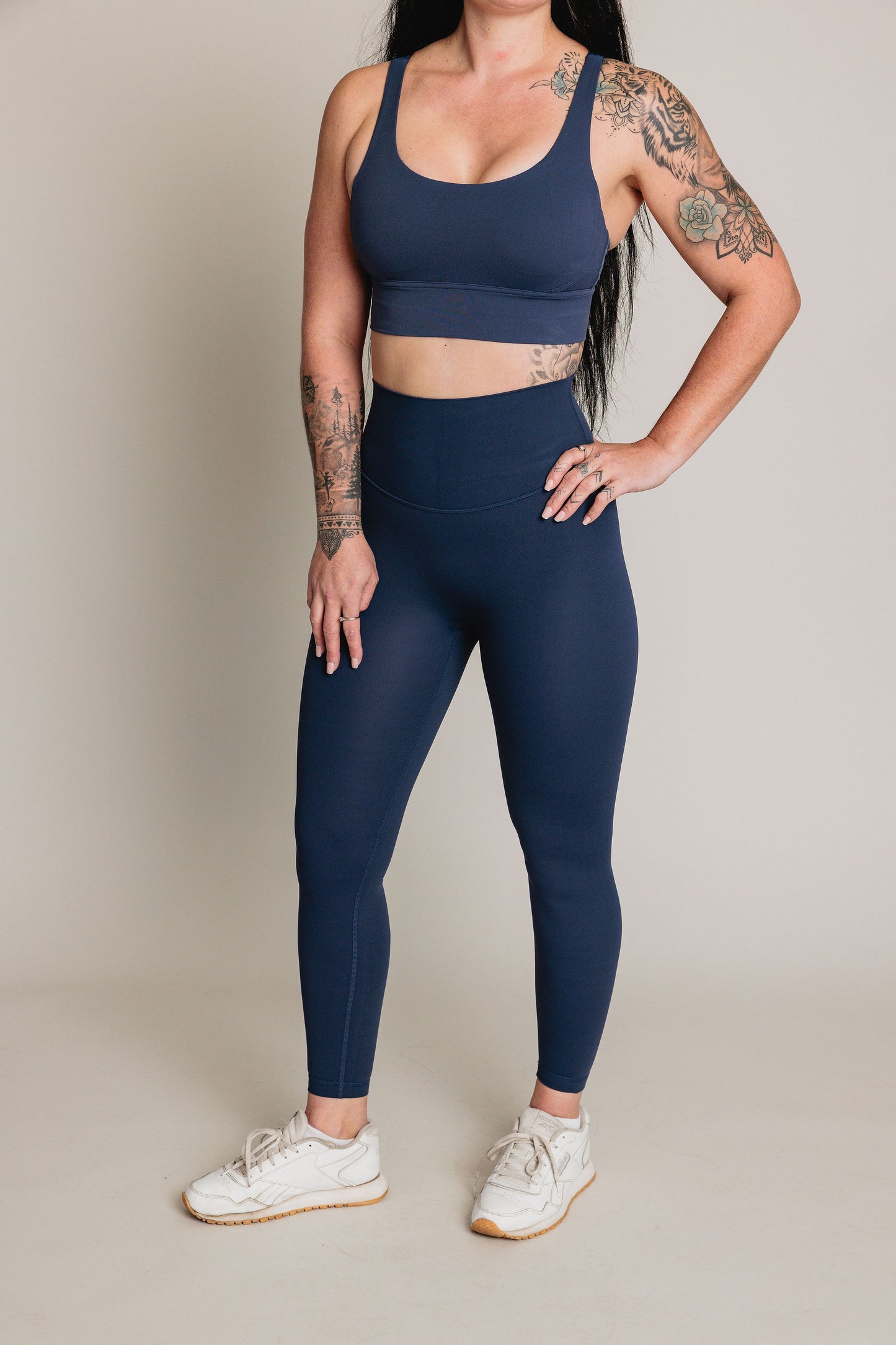 Legging BUILD FOR HER - Navy