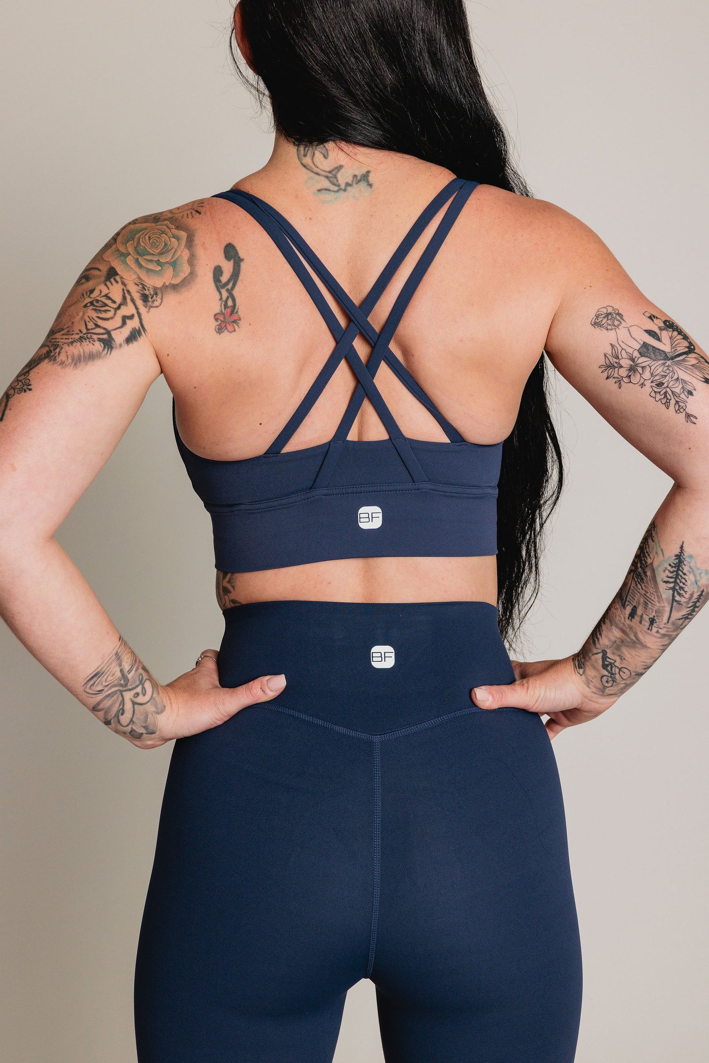 Legging BUILD FOR HER - Navy