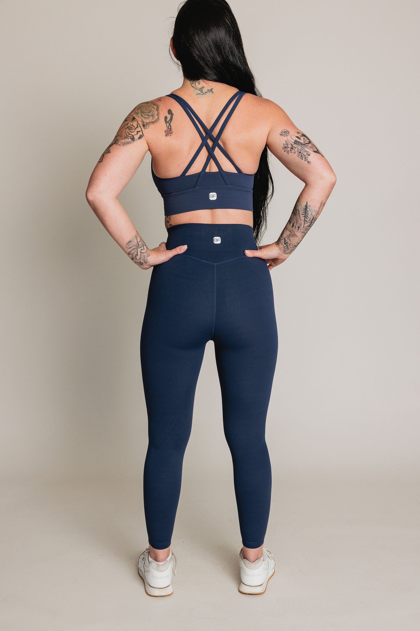 Legging BUILD FOR HER - Navy