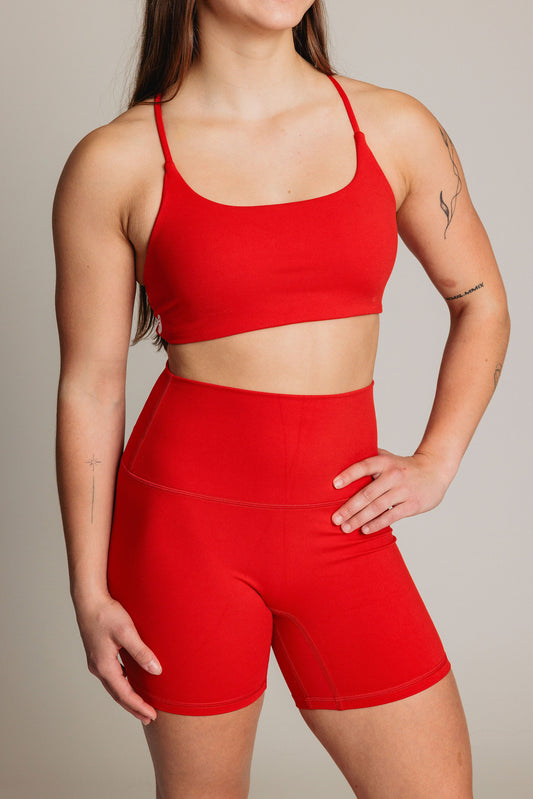 BikerShort SIMPLY - Red Energy