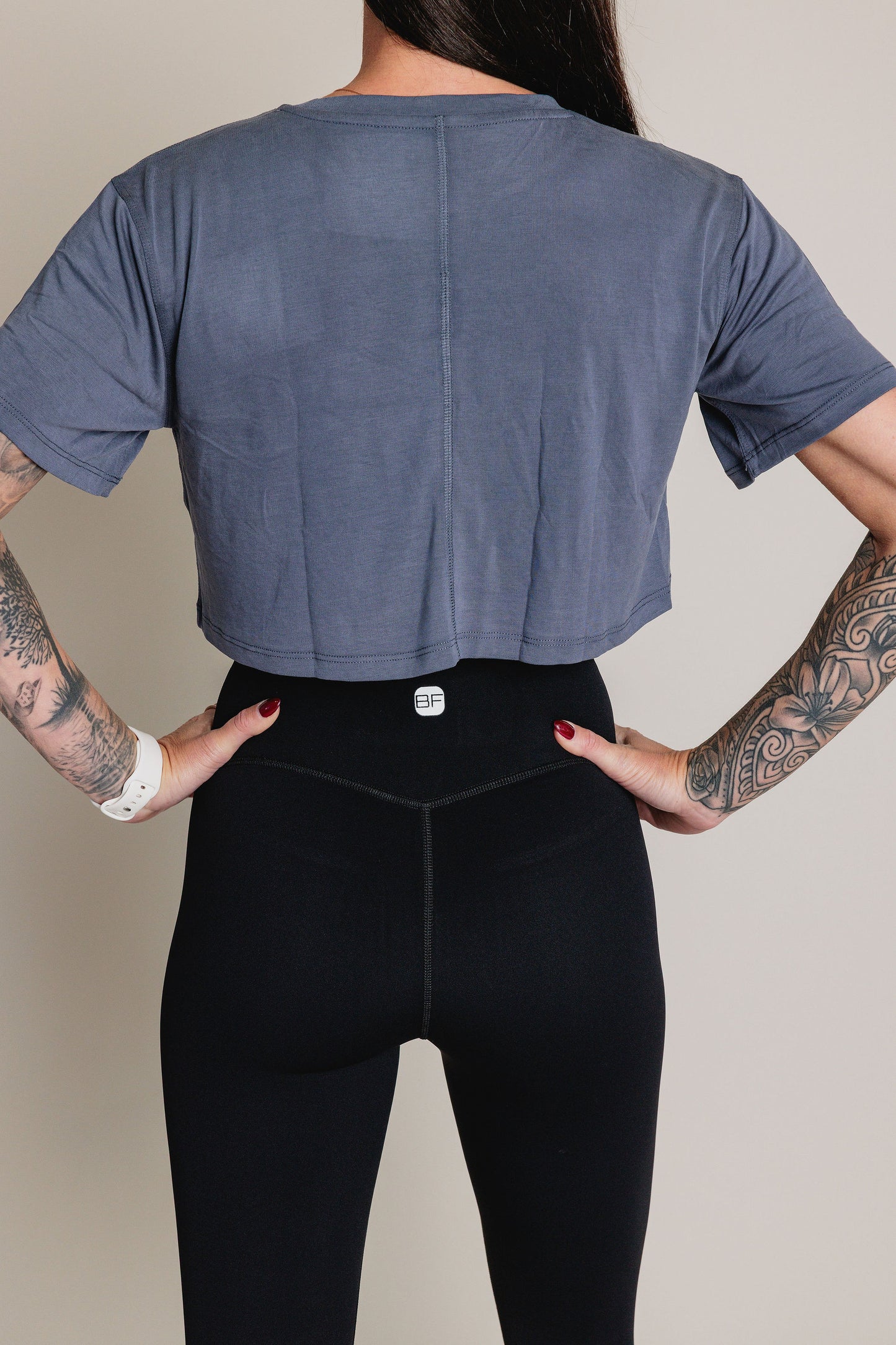 Chandail manches courtes SWEAT UP - Bleu Tempête