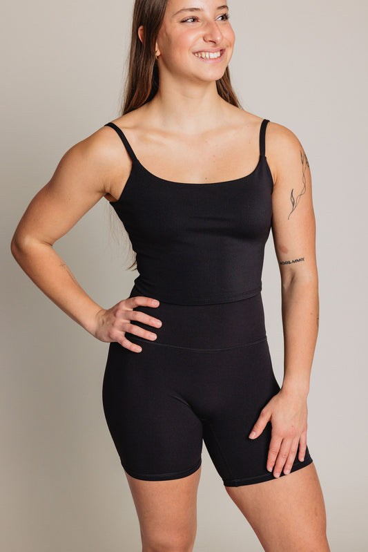 Camisole crop BEYOND - Noir