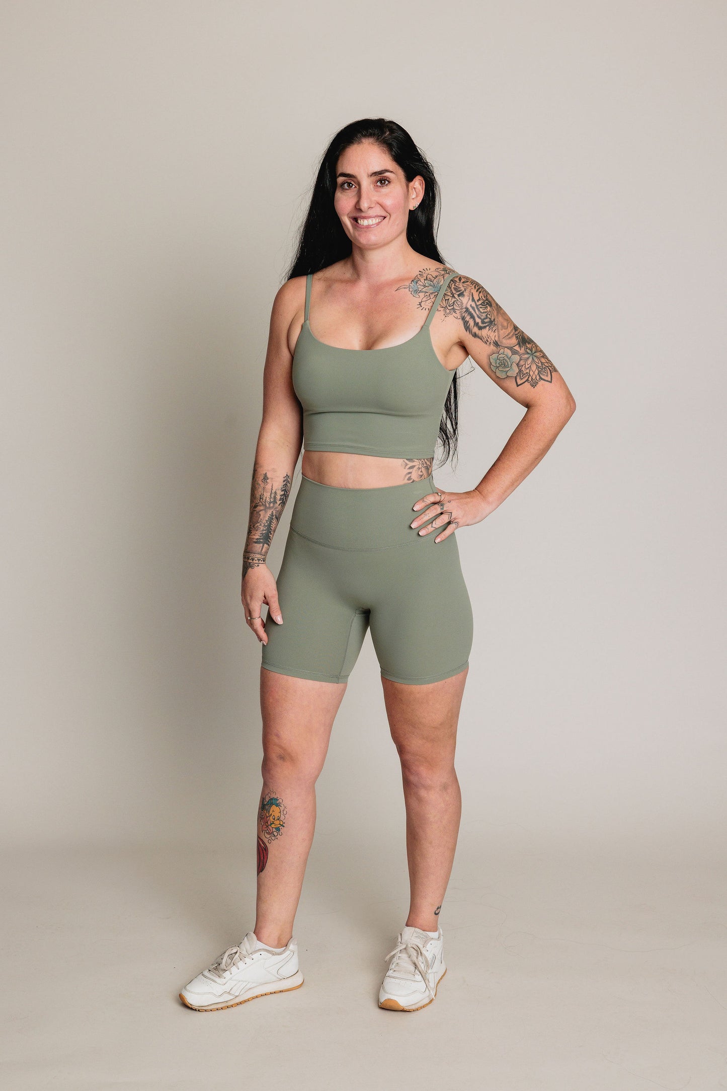 Camisole crop BEYOND - Sauge