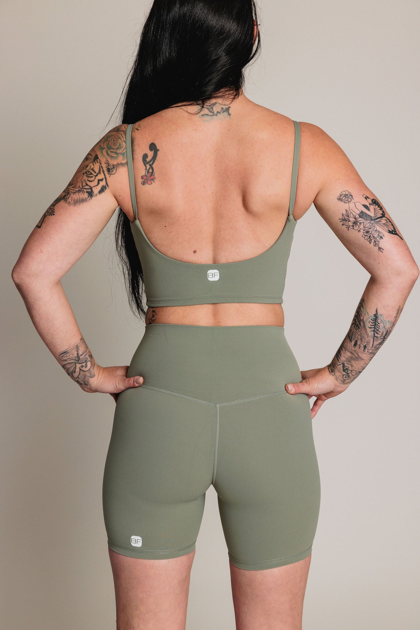 Camisole crop BEYOND - Sauge