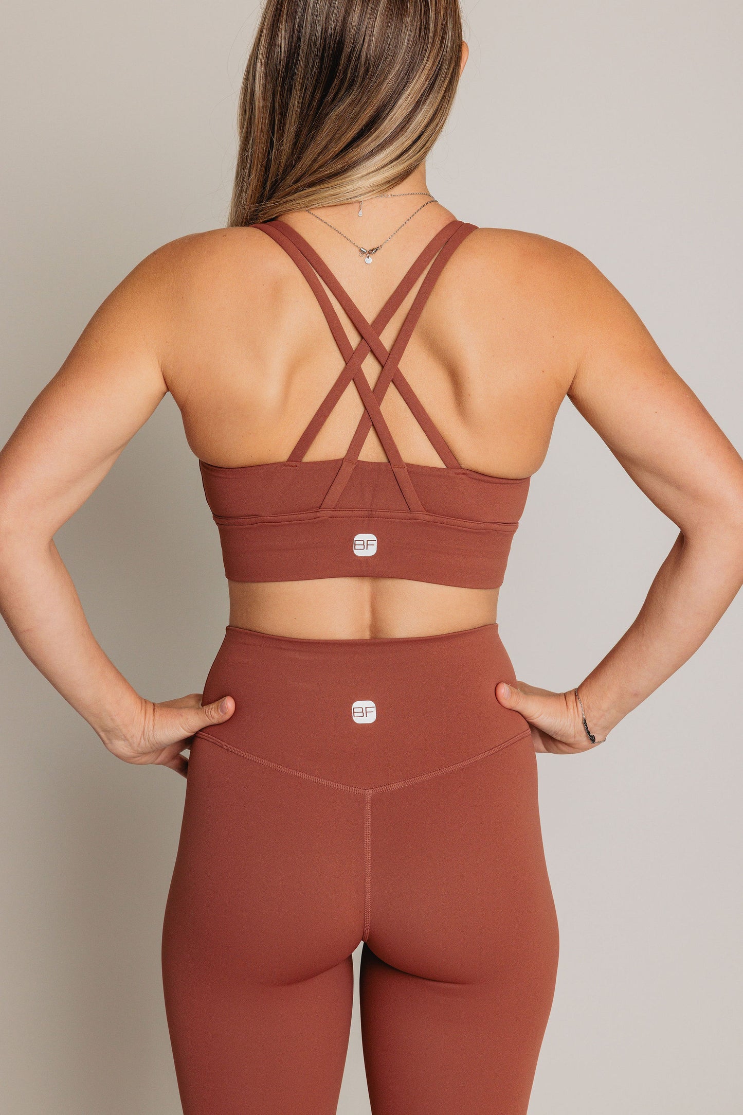 Soutien-Gorge Sport LA ELLEVA - Cuivre