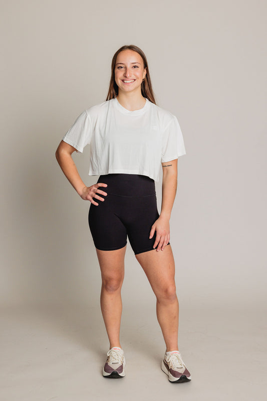 Chandail manches courtes SWEAT UP - Blanc