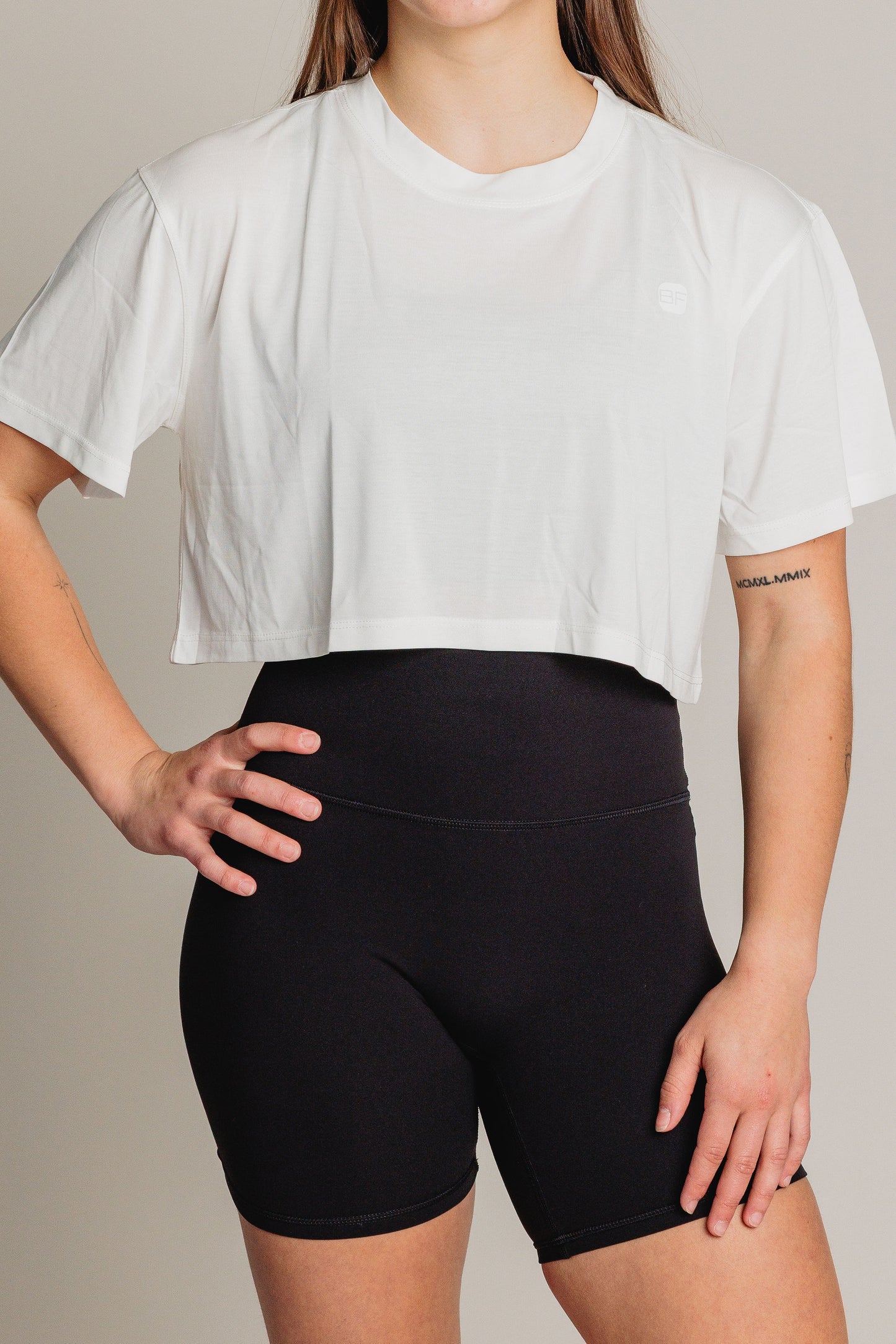 Chandail manches courtes SWEAT UP - Blanc