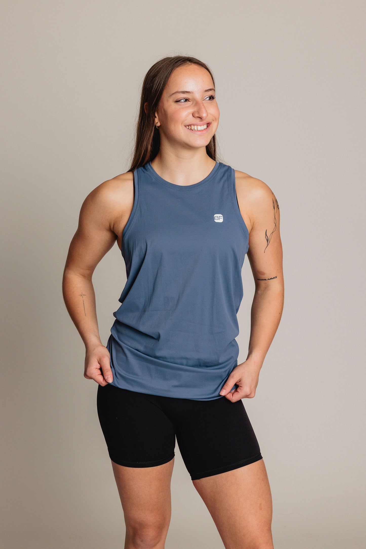 Camisole LA CRÉATIVE - Bleu Tempête