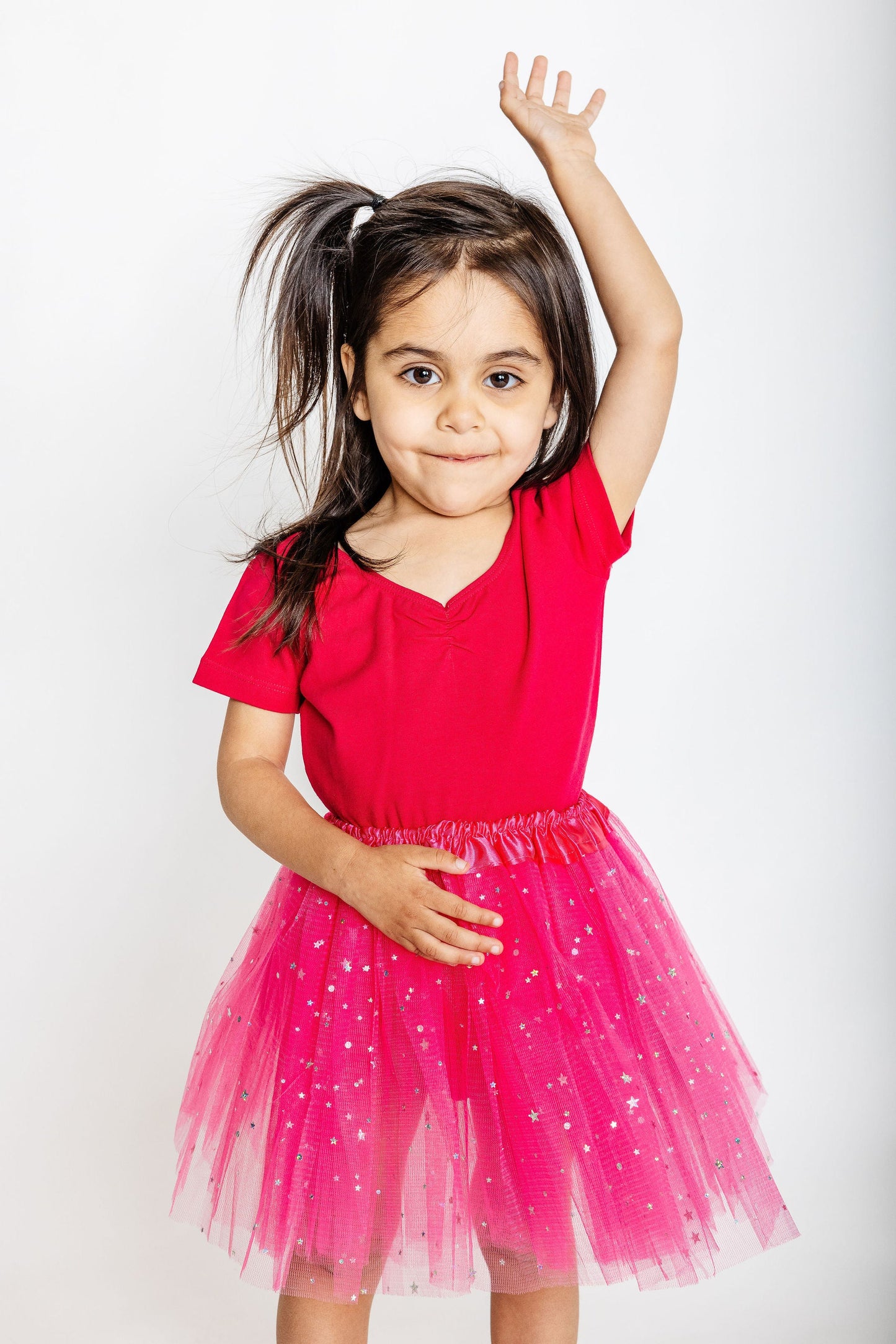 Tutu Enfant Rose foncé Étoiles - Dreamy