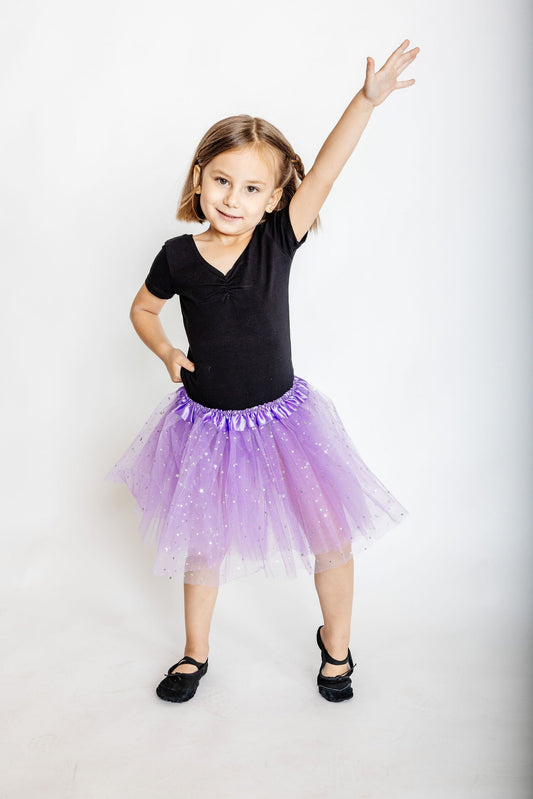 Tutu Enfant Mauve pâle Étoiles- Dreamy