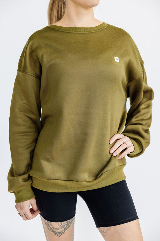 Chandail manches longues CLOUD - Olive