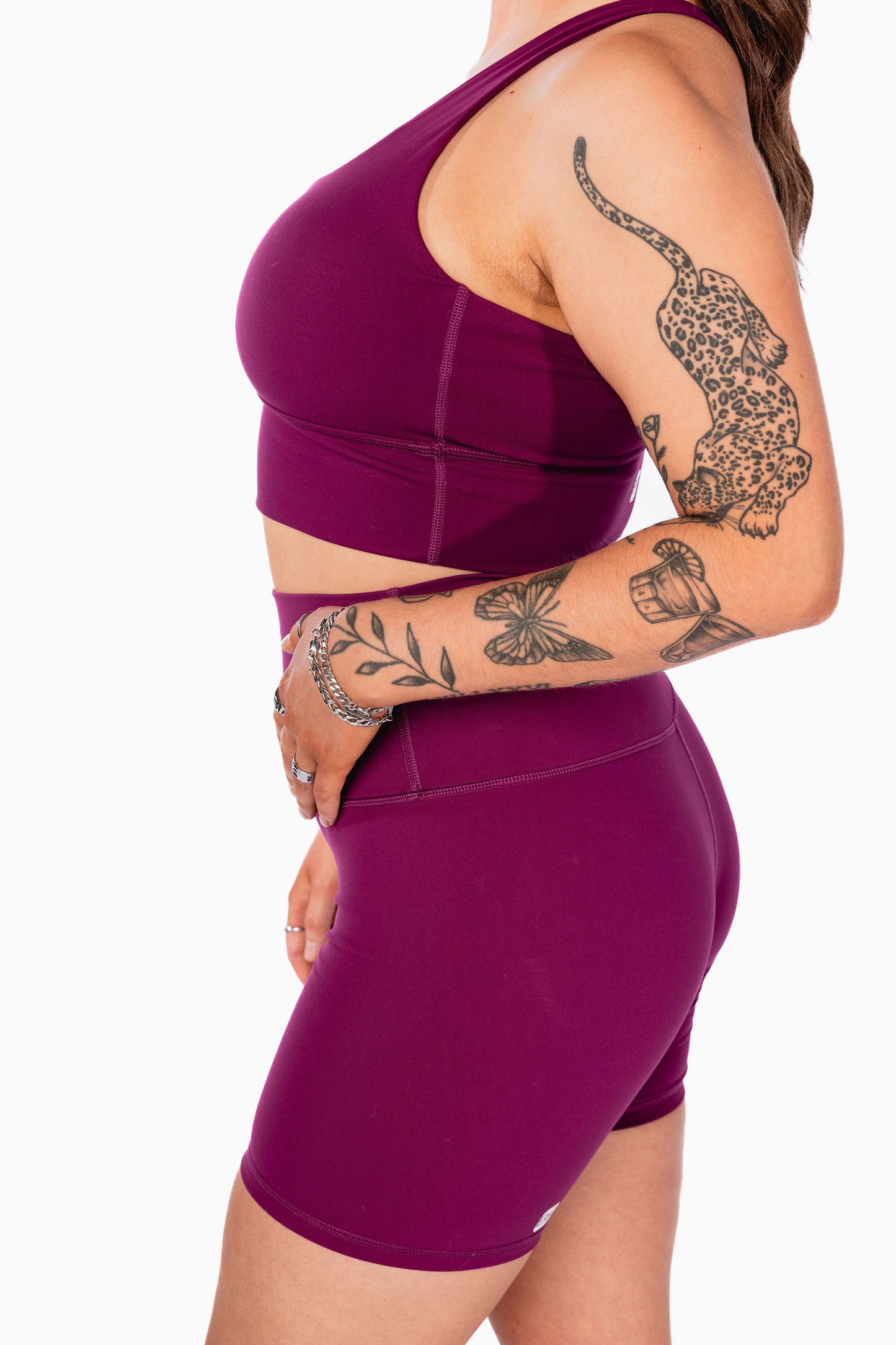 Soutien-Gorge Sport RIDER - Aubergine