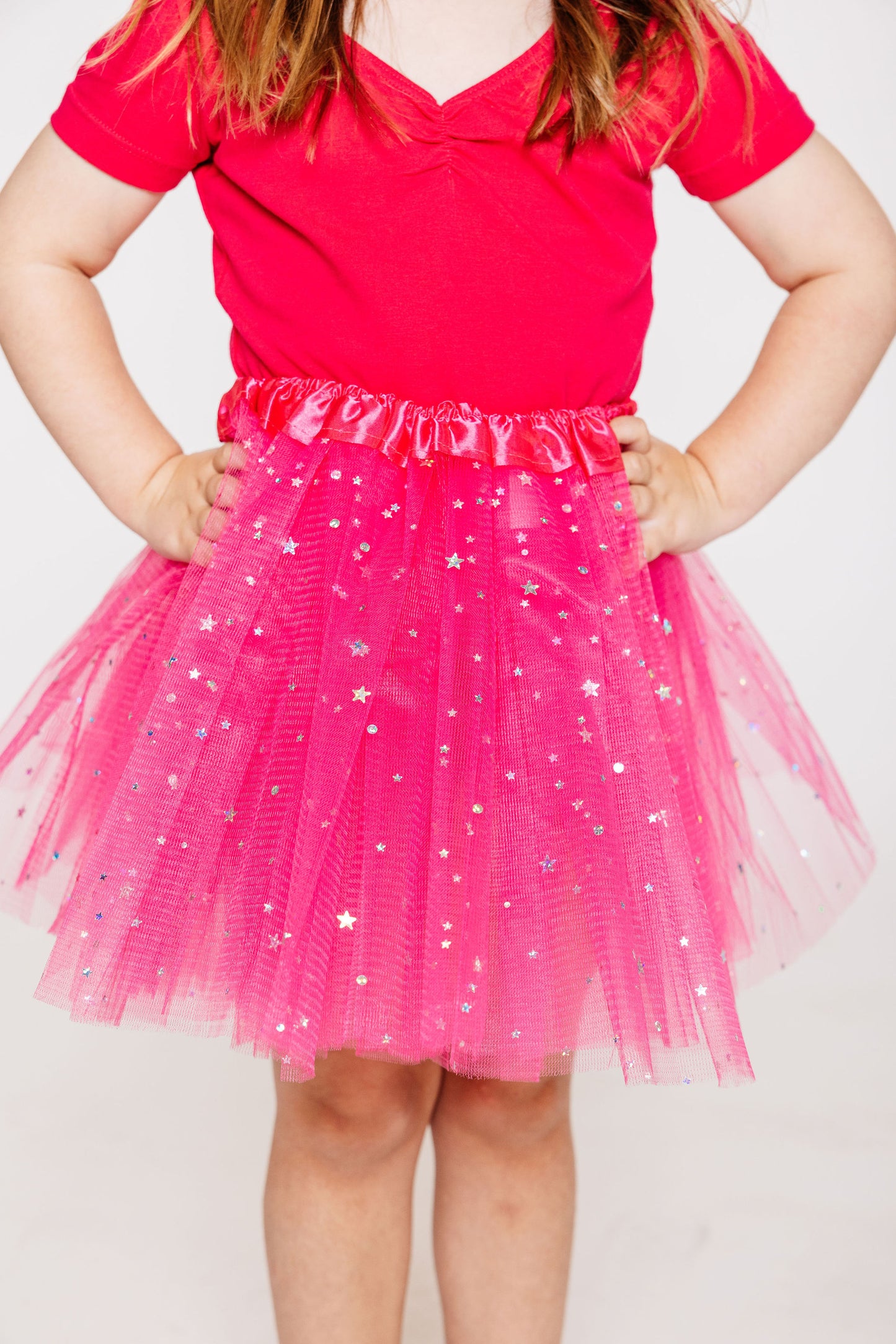 Tutu Enfant Rose foncé Étoiles - Dreamy