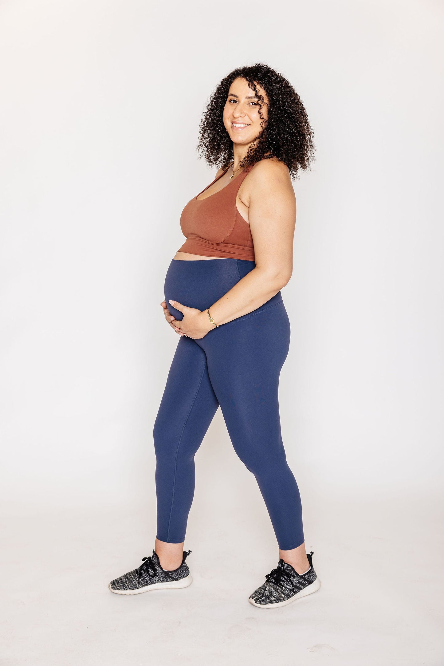 Legging maternité GLOW BUMP - Navy