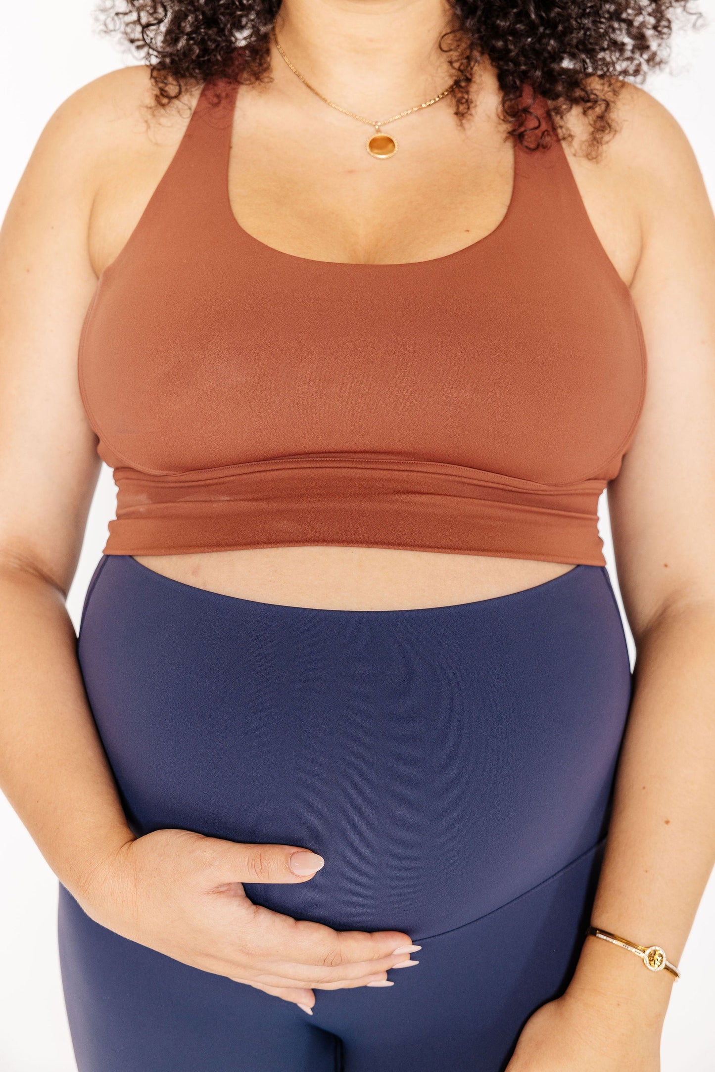Legging maternité GLOW BUMP - Navy