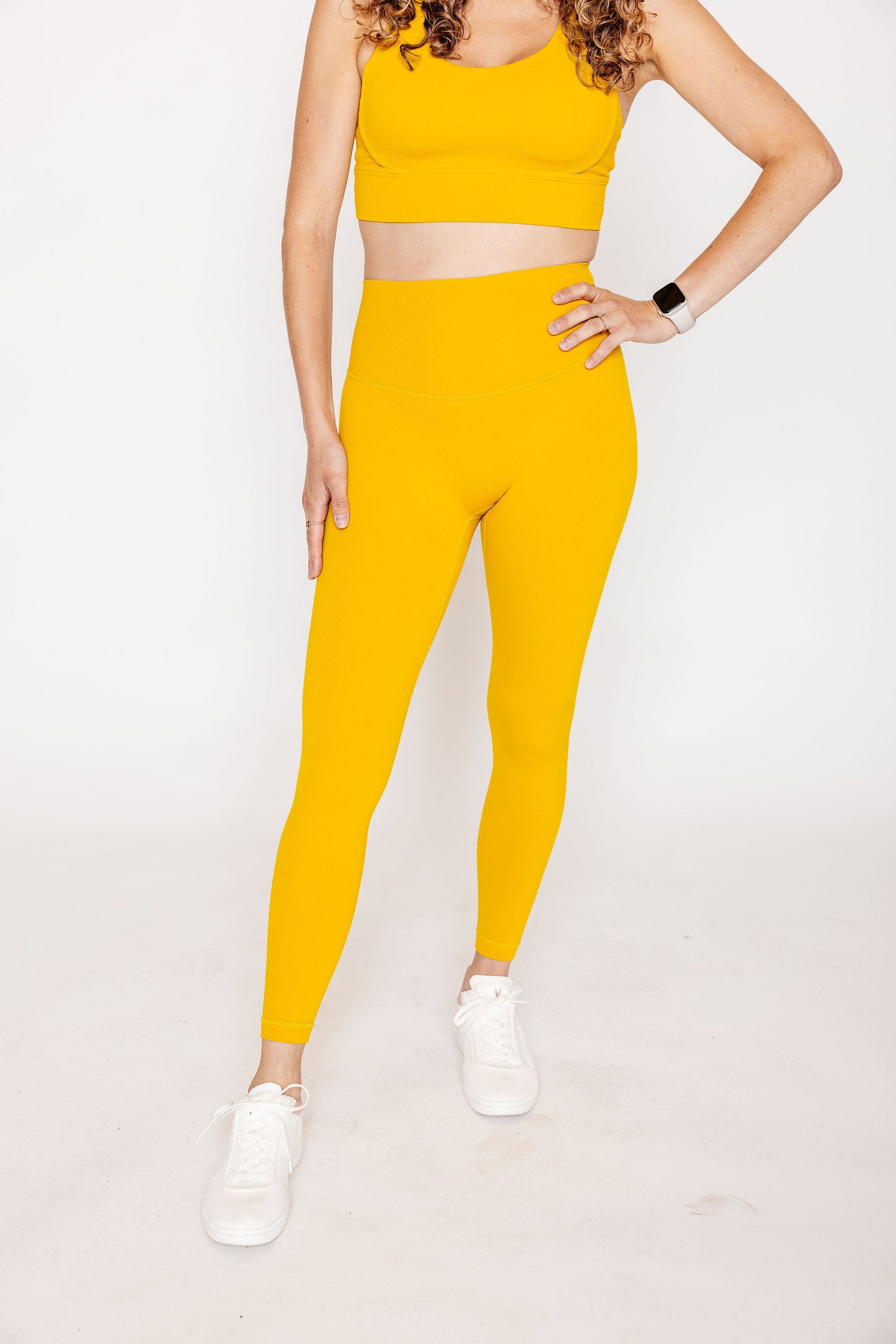 Legging BUILD FOR HER - Jaune
