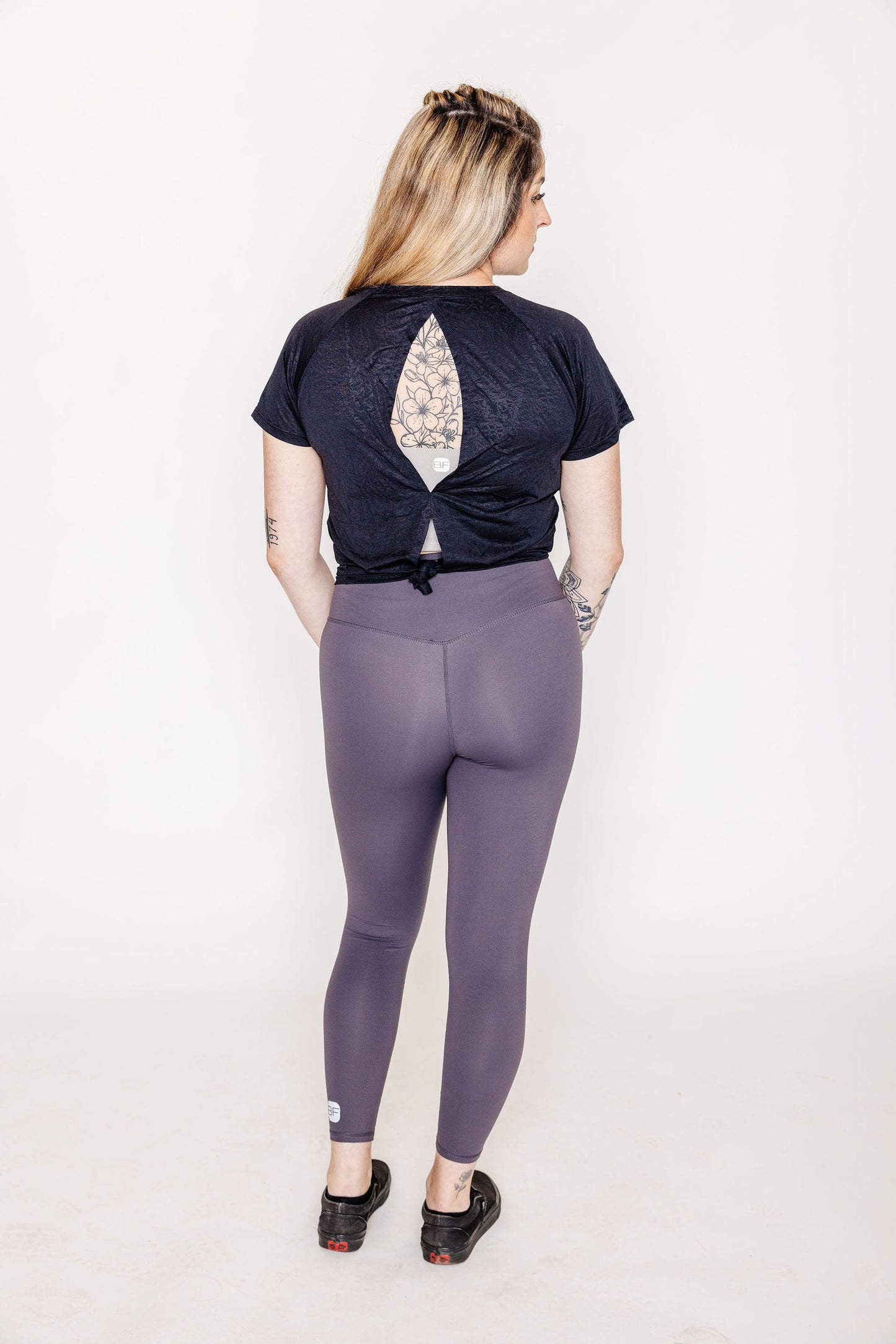 Chandail manches courtes FIERCE - Noir