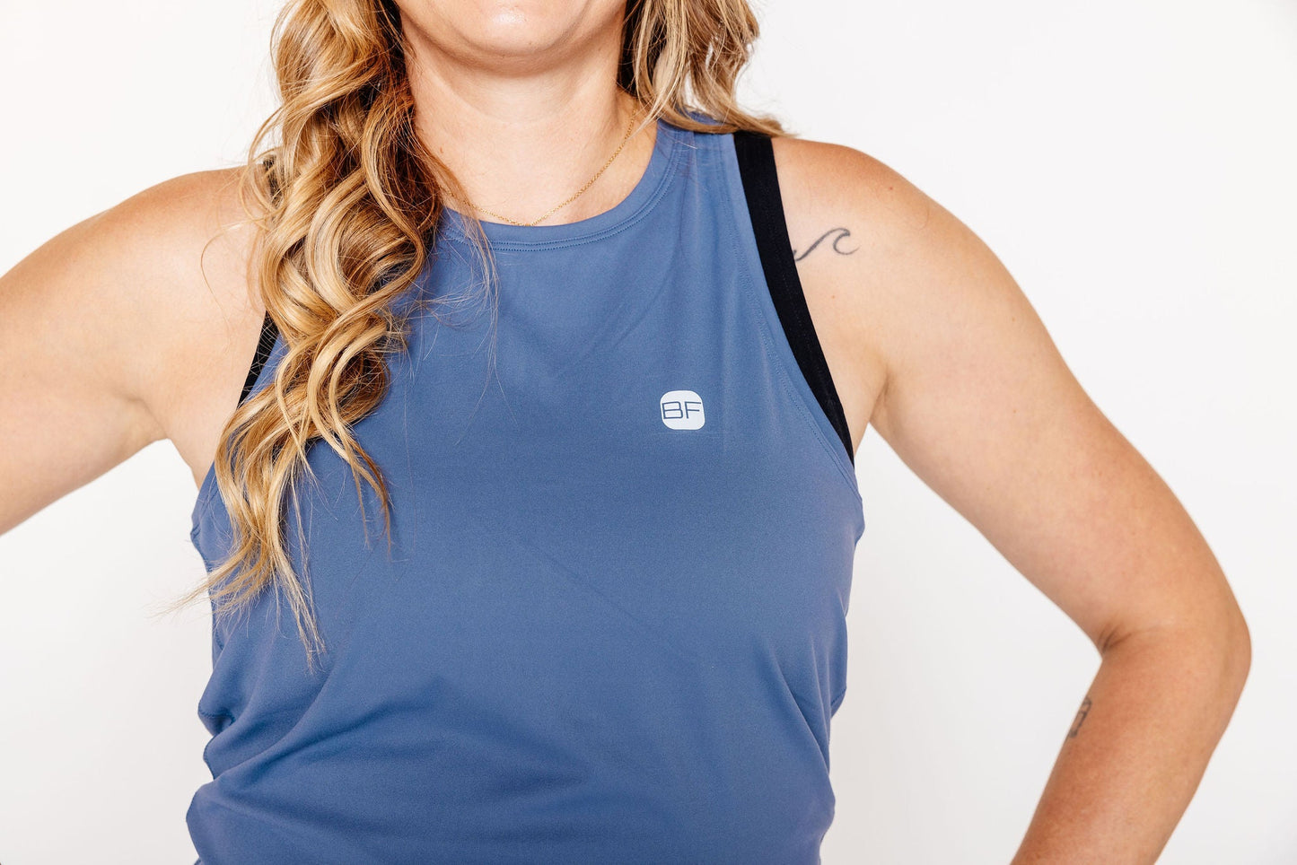 Camisole LA CRÉATIVE - Bleu Tempête