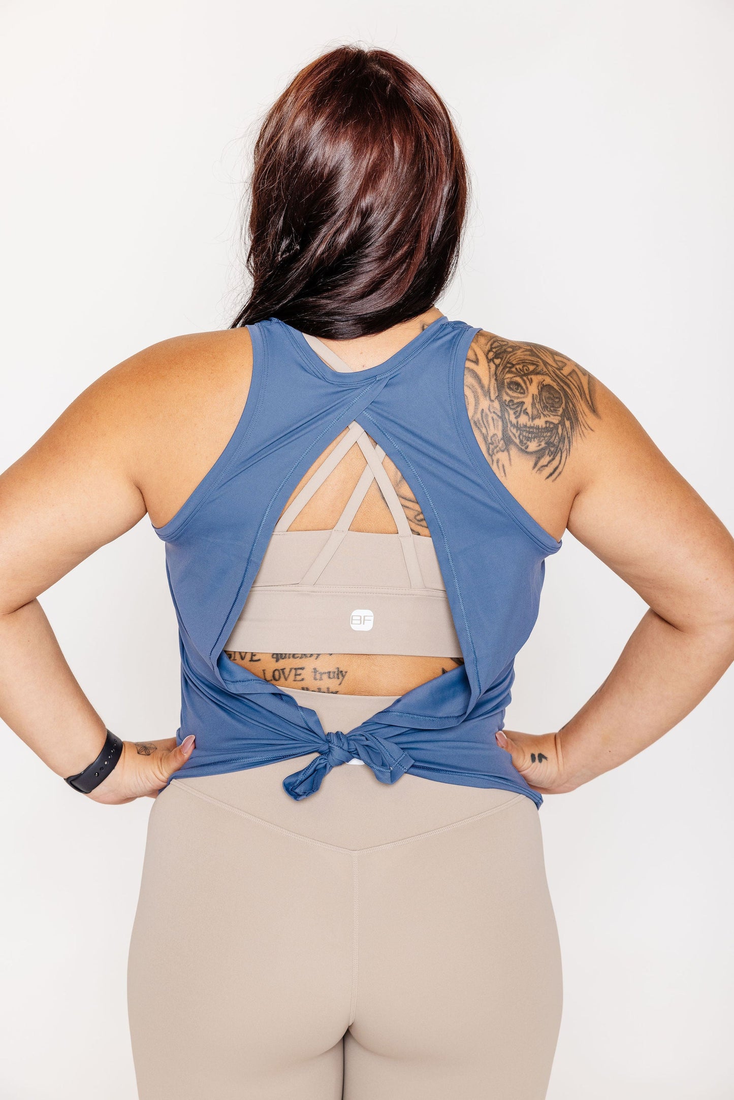 Camisole LA CRÉATIVE - Bleu Tempête