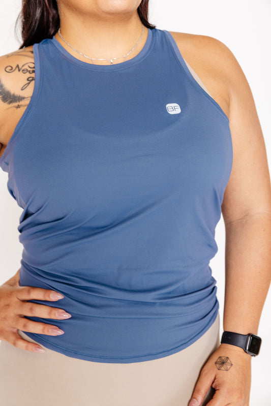 Camisole LA CRÉATIVE - Bleu Tempête