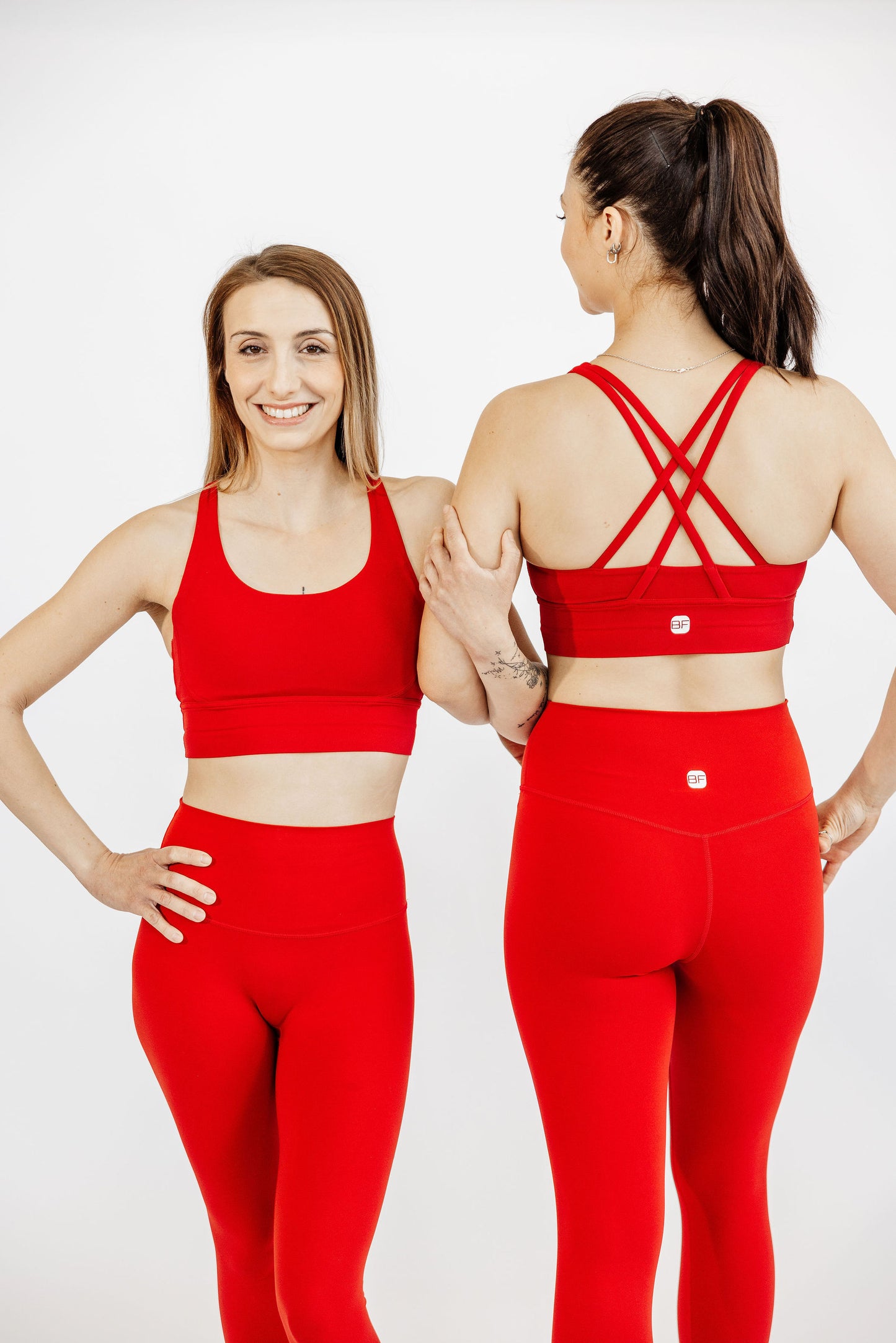 Legging BUILD FOR HER - Rouge