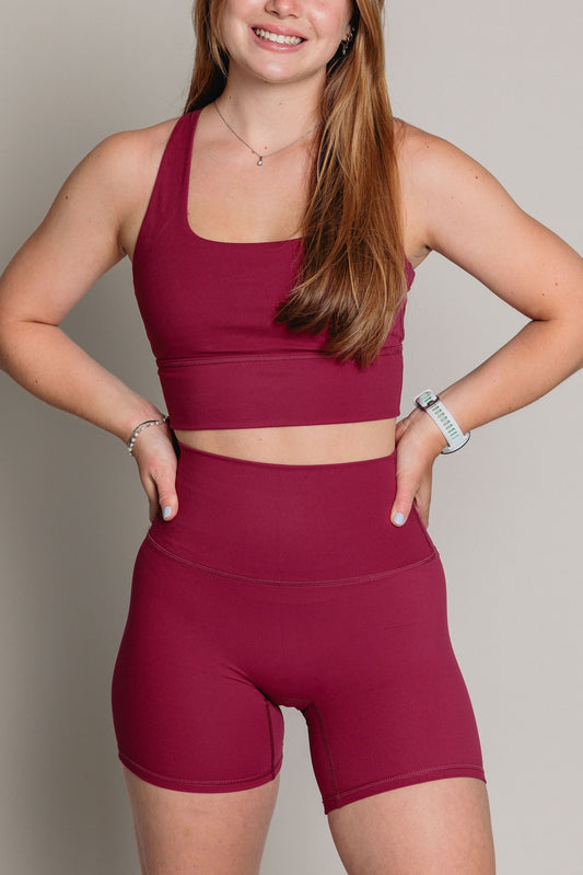 BikerShort RIDER - Cranberry