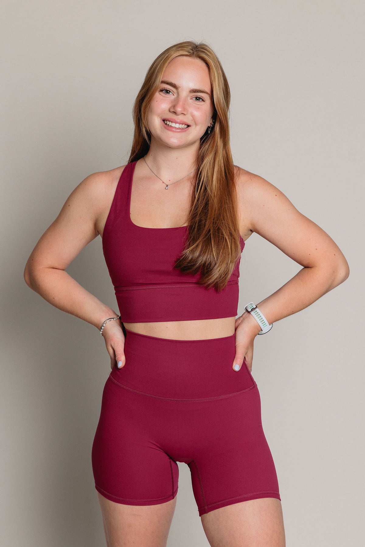BikerShort RIDER - Cranberry