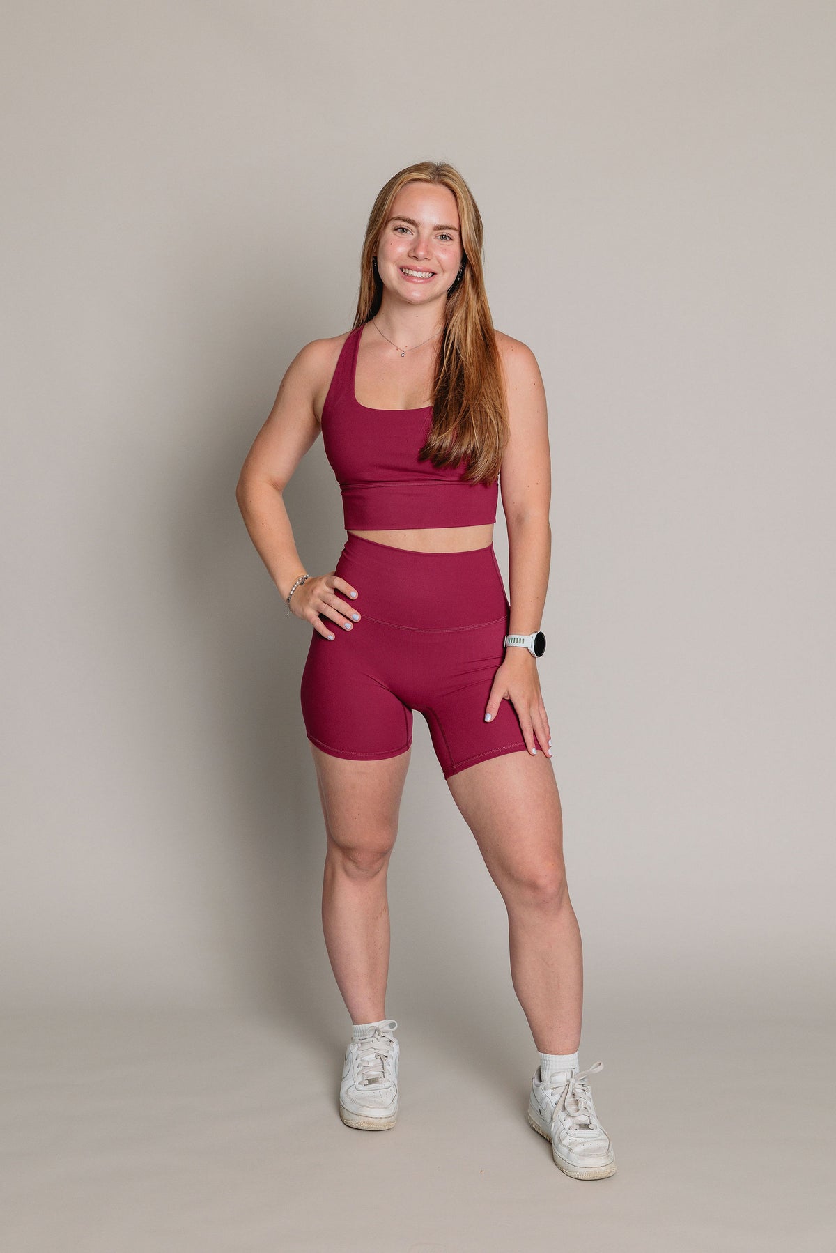 Soutien-Gorge Sport RIDER - Cranberry
