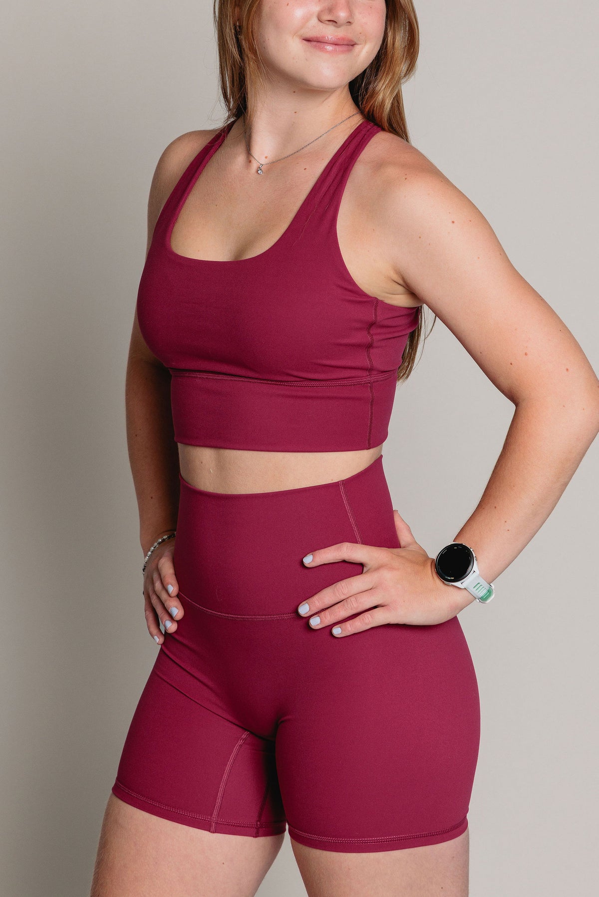 Soutien-Gorge Sport RIDER - Cranberry