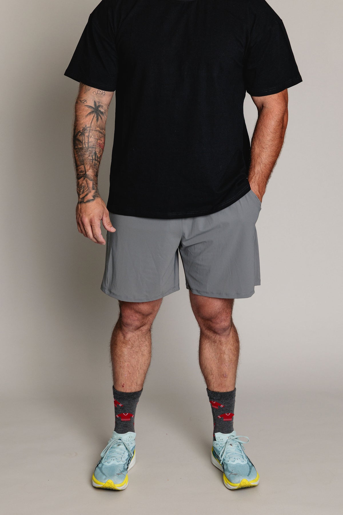 BF HIM - MOVEX Performance Short - Charcoal
