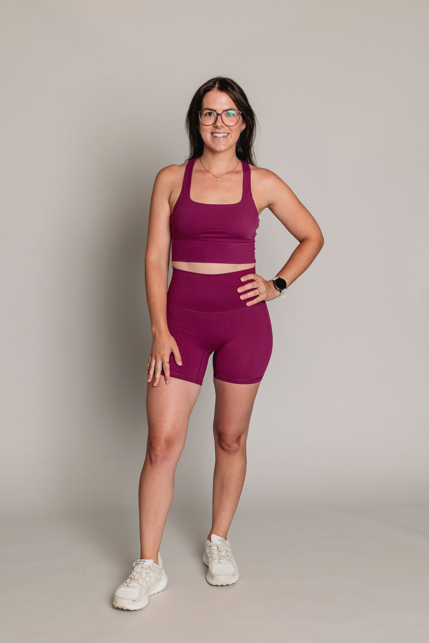 Soutien-Gorge Sport ELEVATE X - Prune