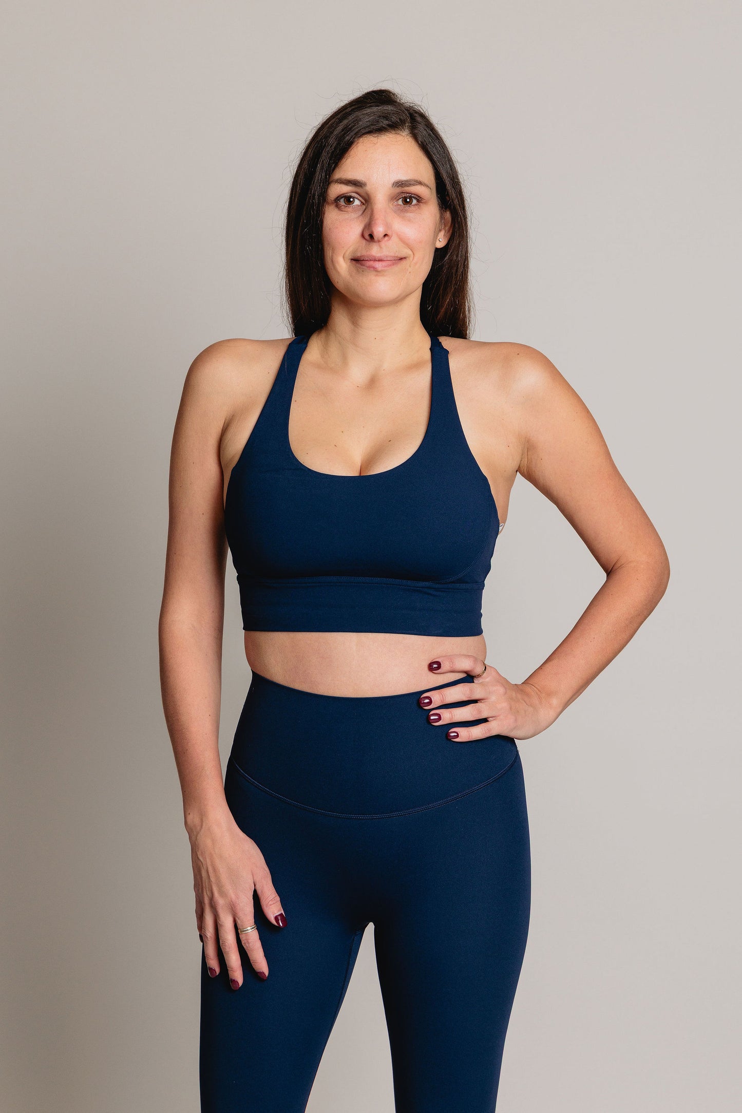 Soutien-Gorge Sport LA ELLEVA - Bleu Minuit