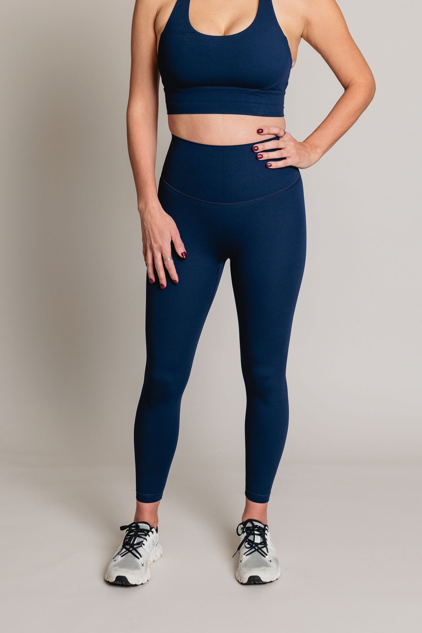 Legging BUILD FOR HER - Bleu Minuit