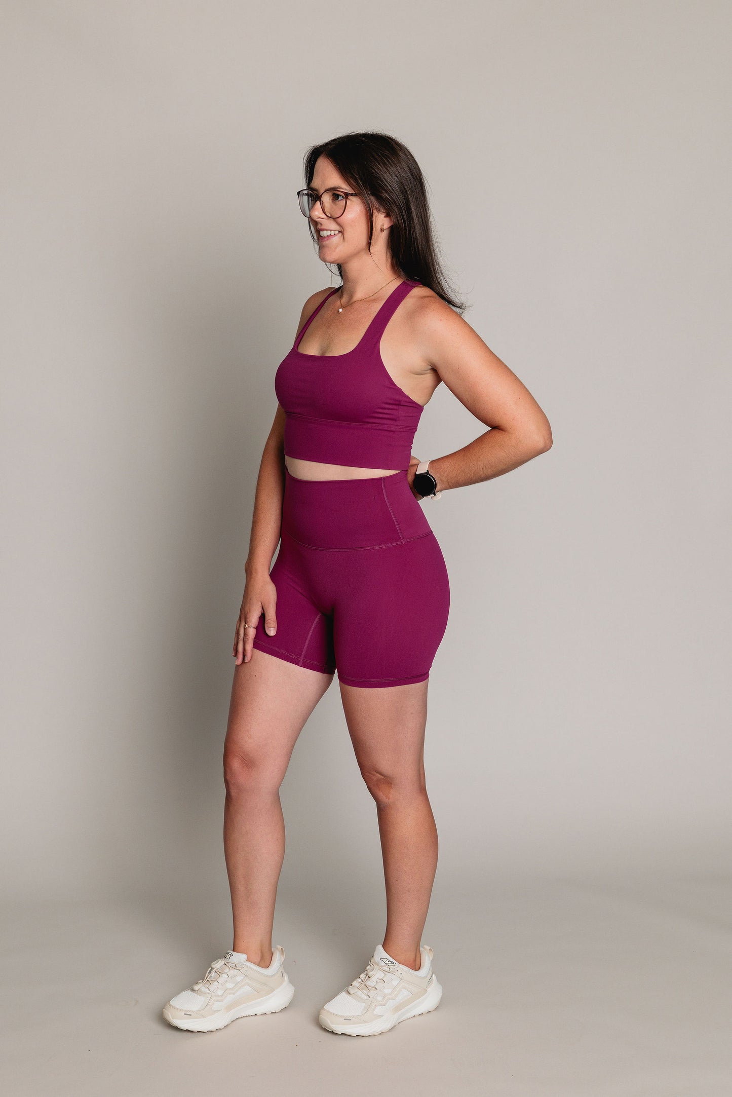 Soutien-Gorge Sport ELEVATE X - Prune