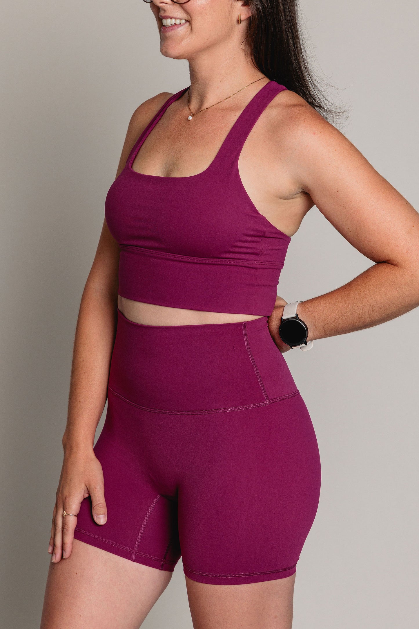Soutien-Gorge Sport ELEVATE X - Prune