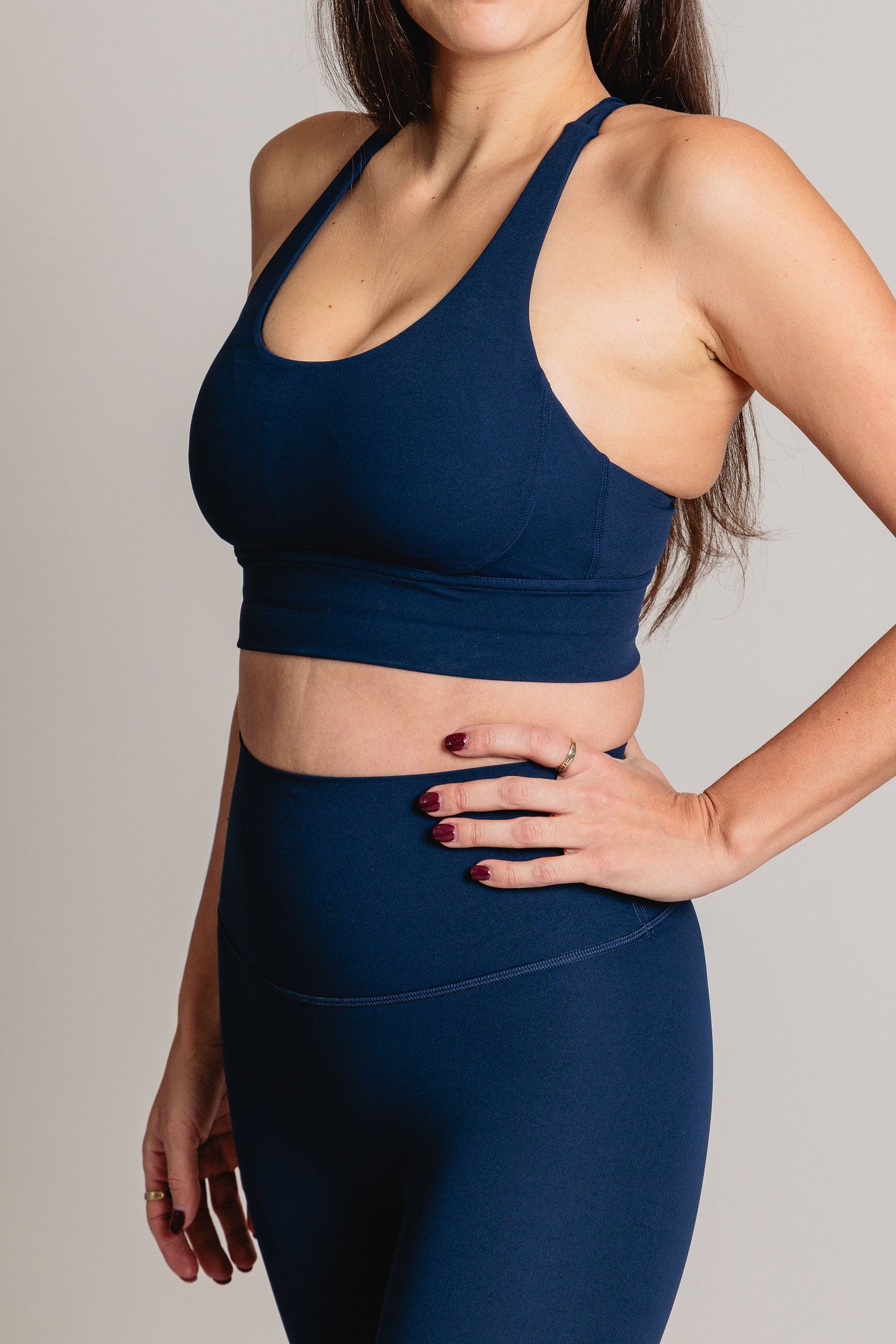 Soutien-Gorge Sport LA ELLEVA - Bleu Minuit