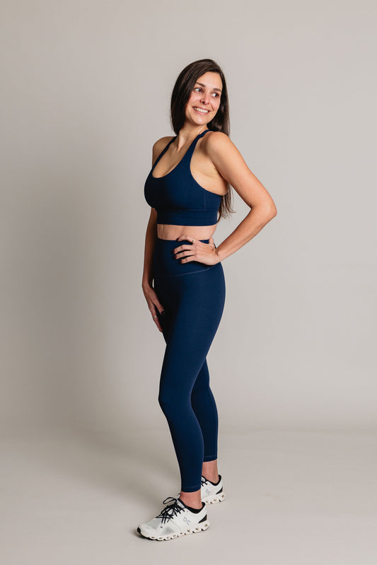 Legging BUILD FOR HER - Bleu Minuit